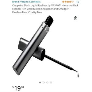 NWT Cleopatra Black Liquid Eyeliner by VASANTI